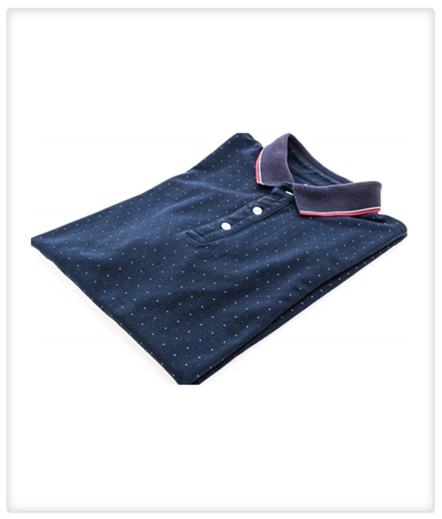 Dots print Polo Shirt